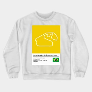 Autódromo José Carlos Pace [info] Crewneck Sweatshirt